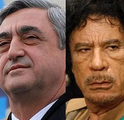 Sargsyan and Gaddafi are Invited to Turkey