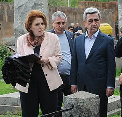 After Reporting to Serzh Sargsyan, Hasmik Poghosyan's Second Biggest Responsibility
