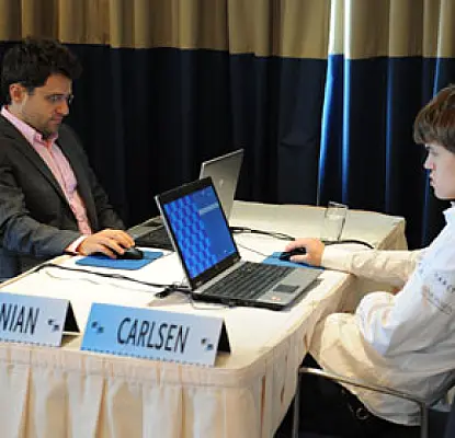 Armenian Grandmaster Shares First Place in Amber Chess Tournament