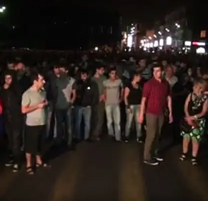 Man Attempts Self-Immolation During Yerevan Protest (Updated)
