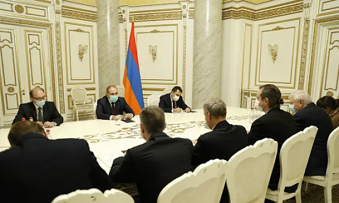 2/3 сопредседателей Минской группы встретились с Пашиняном