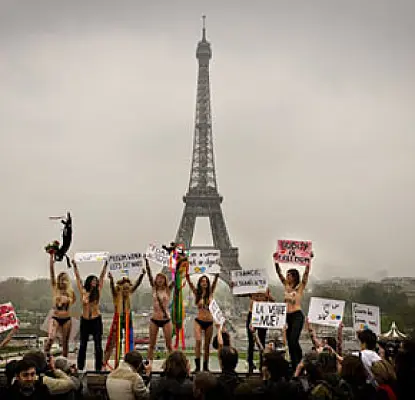 Франция зарегистрирует движение FEMEN