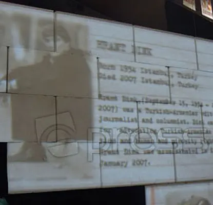 Hrant Dink Recalled During Pink Floyd's London Concert (PHOTOS)