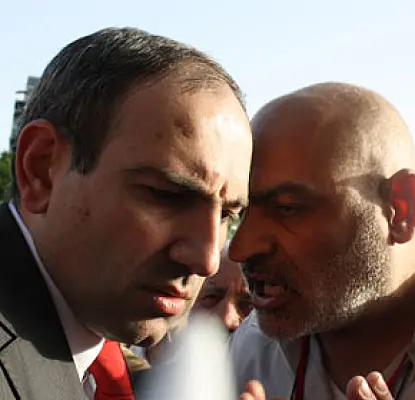 'Gaspari is My Brother': Pashinyan and Shahnazaryan on Incident at May 31 HAK Rally