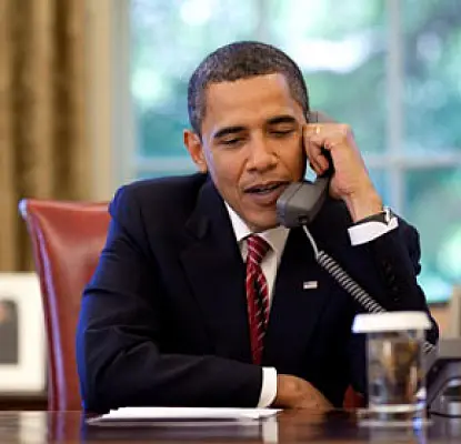 Obama Calls Serzh Sargsyan, Ilham Aliyev Ahead of Kazan Meeting
