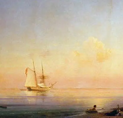 Moscow Police Detain Woman Accused of Stealing Aivazovsky Painting
