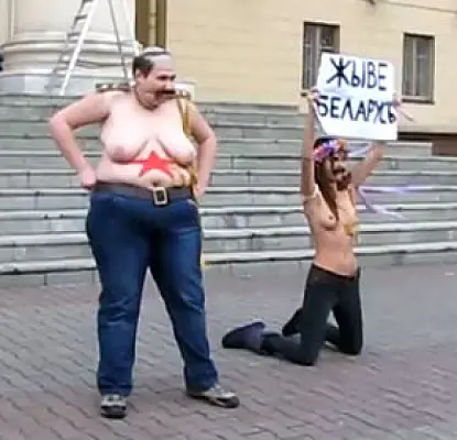 ՏԵՍԱՆՅՈւԹ. FEMEN-ի ակտիվիստները վերադարձան Ուկրաինա և կոչ արեցին պայքարել «ԿԳԲատկայի» դեմ