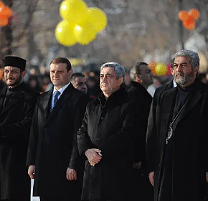 Սերժ Սարգսյանն այցելել է Սիրահարների այգի