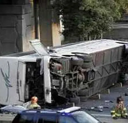 Ճապոնիայում մանկապարտեզ ուղևորվող ավտոբուս է շրջվել. կան վիրավորներ