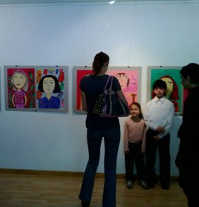 children's art exhibit and sale